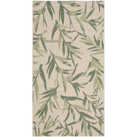 Safavieh Courtyard Small Rectangle Rugs Beige & Sweet Pea - 2 ft.-7 in. x 5 ft. CY7425-322A24-3
